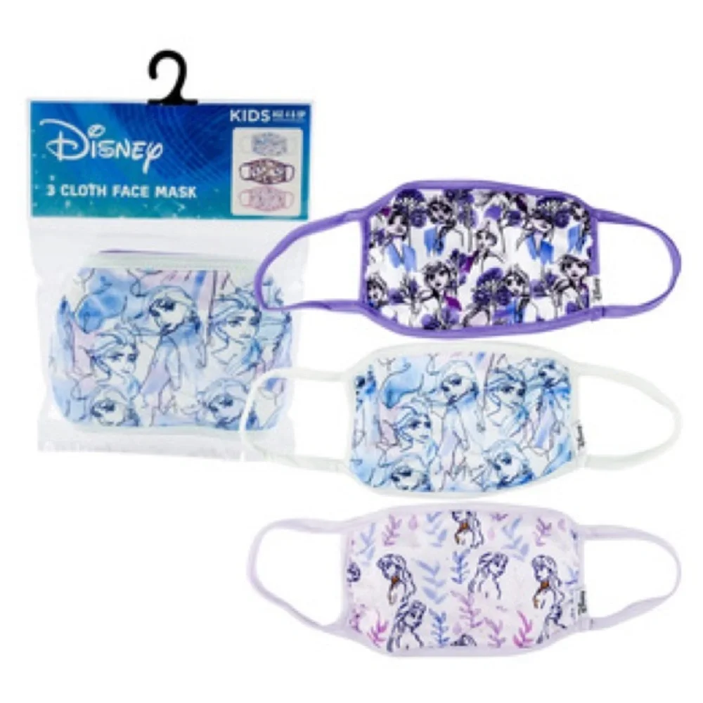 Disney Frozen Kids' 3pk Cloth Face Mask